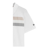 Boss Polo Mezza Manica Tinta Unita per Neonato J52100X BIANCO BOSS 