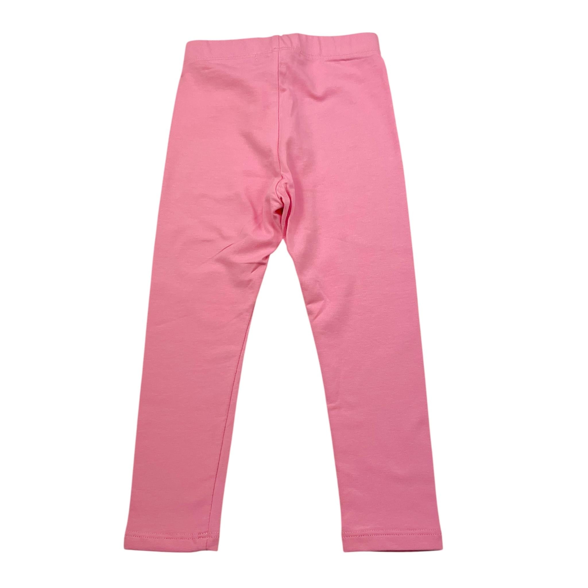 Mousse Leggins Tinta Unita con Stampa per Bambina SKL377P ROSA MOUSSE 