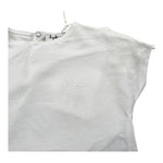 Il Gufo T-Shirt Girocollo Tinta Unita per Neonata P25TS47MF032 BIANCO IL GUFO 