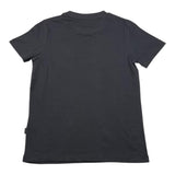 Dan John T-Shirt Girocollo Tinta Unita Con Logo Nero Per Bambino