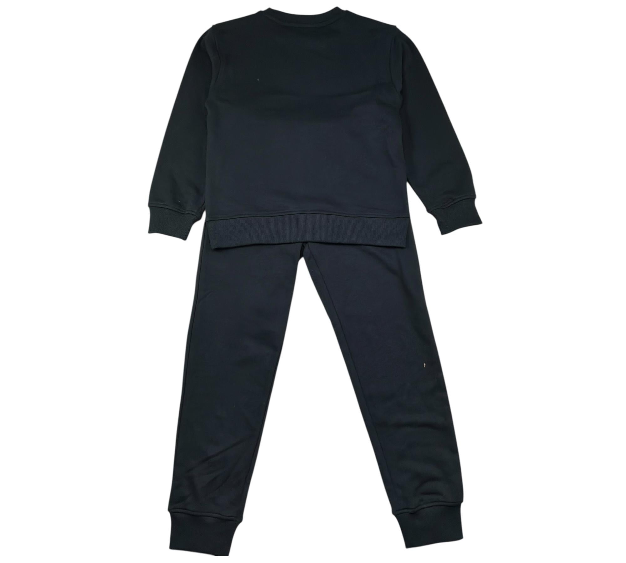 Just Cavalli Completo 2 Pezzi Felpa-Pantalone Tinta Unita per Bambino JBP26022CF NERO JUST CAVALLI 