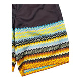 Missoni Costume Modello Box Bicolore Con Stampa Nero Per Bambino