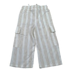 Magil Pantalone Bicolore Fantasia A Righe per Neonata HM25001N BIANCO/BEIGE MAGIL 