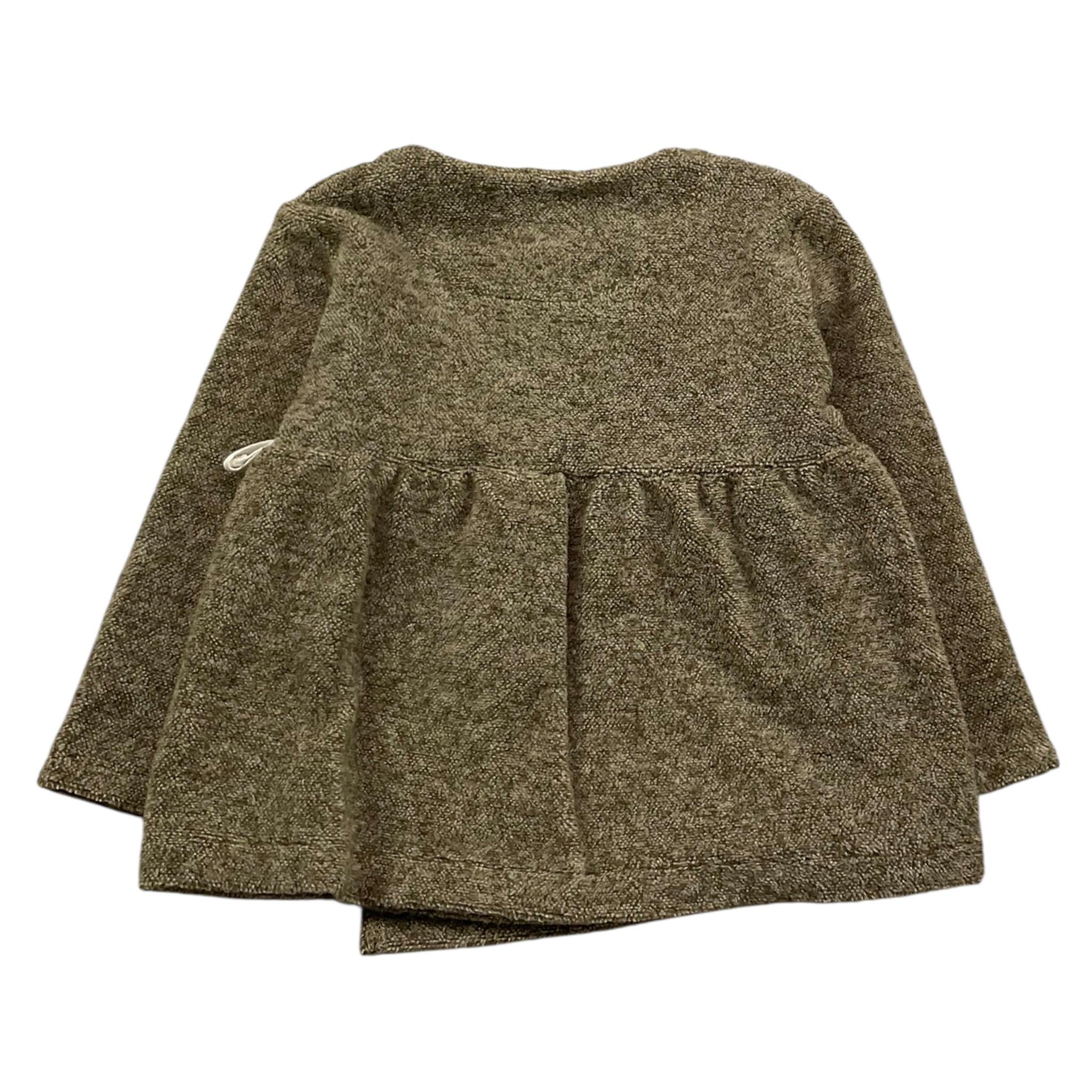 LALALU' cardigan tinta unita Verde per Neonata MGL11NX VERDE LALALU' 