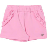 Liu Jo Short Tinta Unita con Logo per Neonata KA5083 ROSA LIU JO 