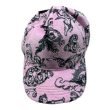 Juicy Couture Cappello Tinta Unita Modello Berretto con Stampa per Bambina JBX6533 ROSA JUICY COUTURE 