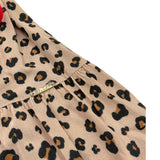 Liu Jo Abito Mezza Manica Tinta Unita con Fantasia Maculata per Bambina KA1077 BEIGE LIU JO 