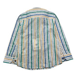 Shako' Camicia Manica Lunga Fantasia A Righe Multicolor Per Bambino
