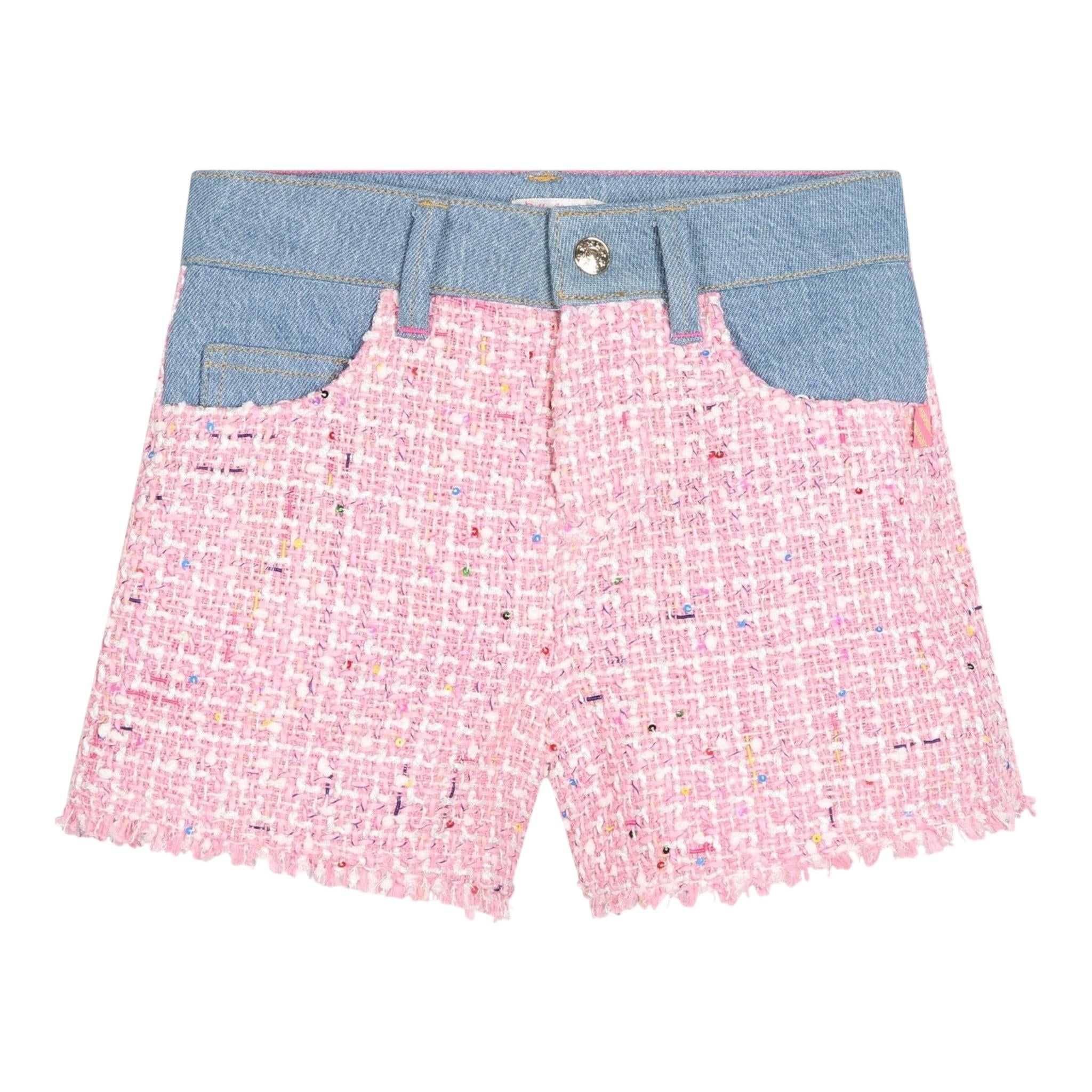 BillIEBLUSH short bicolore con girovita regolabile Blu/rosa per Bambina U20457 BLU/ROSA BillIEBLUSH 
