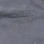 Iceberg Camicia Mezza Manica Tinta Unita con Logo per Bambino CMICE4103J NERO ICEBERG 