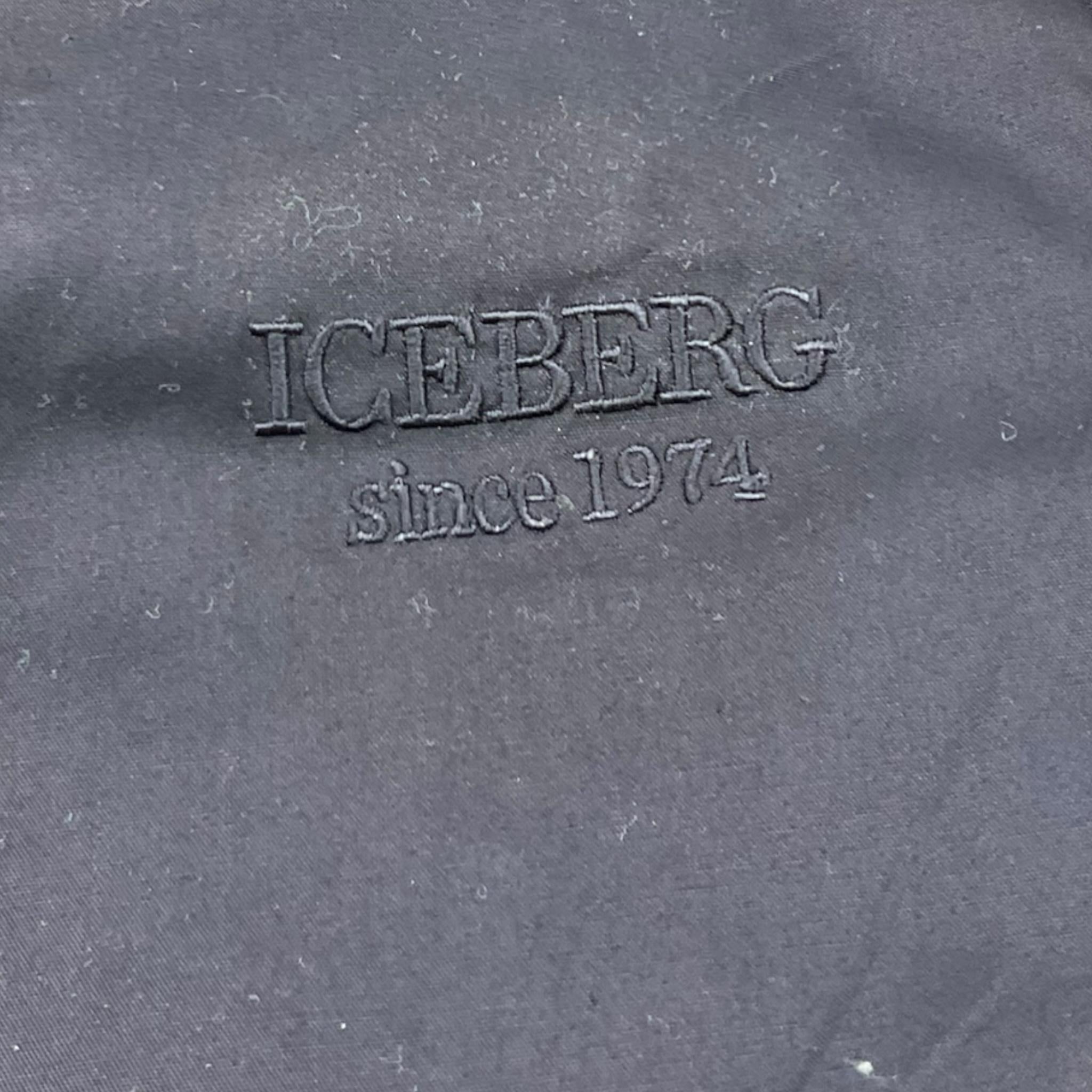 Iceberg Camicia Mezza Manica Tinta Unita con Logo per Bambino CMICE4103J NERO ICEBERG 