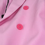 John Richmond Completo 2 Pezzi Giacca-Pantalone Tinta Unita per Bambina RGP26182JP ROSA JOHN RICHMOND 