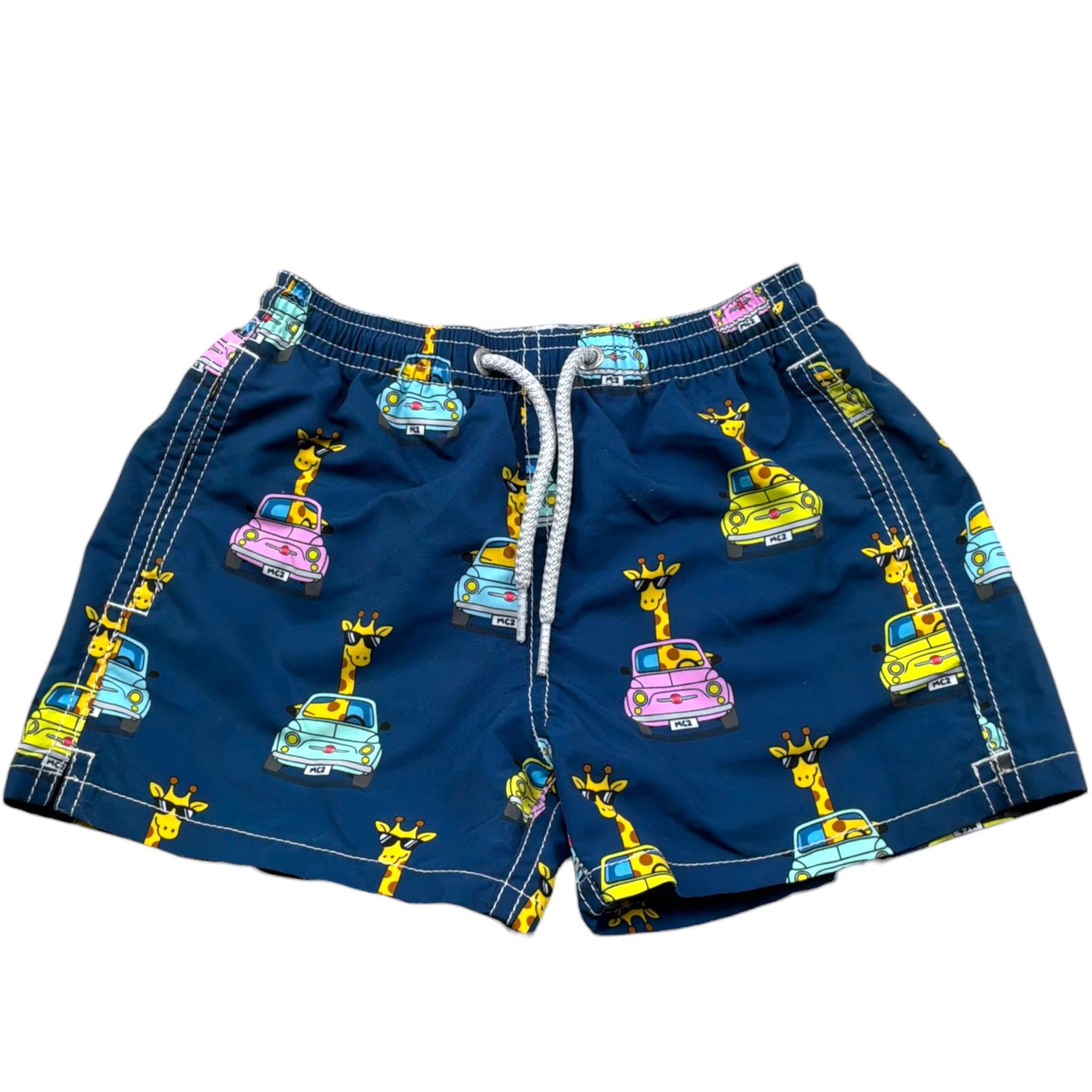 Saint Barth Costume Stampa Fantasia per Bambino JEA0001JEAN BLU SAINT BARTH 