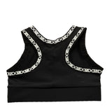 Michael Kors Top Tinta Unita con Contrasti per Bambina R30323 NERO MICHAEL KORS 