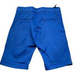 Manuel & Frank Bermuda Tinta Unita con Girovita Regolabile per Bambino MF2030B COBALTO MANUEL & FRANK 