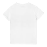 Missoni T-Shirt Girocollo Tinta Unita con Stampa per Bambino MW8Q41 BIANCO MISSONI 