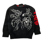 ICEBERG maglia tinta unita girocollo con stampa Nero per Neonato MGICE5314BX NERO ICEBERG 