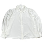 Lu Lu By Miss Grant Camicia Tinta Unita Manica Lunga per Bambina LL3270 BIANCO LU LU BY MISS GRANT 