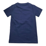 TRUSSARDI t-shirt girocollo tinta unita con stampa logo Blu per Bambino TBA25003TS BLU TRUSSARDI 