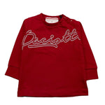 CESARE PACIOTTI shirt girocollo tinta unita con stampa Rosso per Bambino TSP5308BJXX ROSSO CESARE PACIOTTI 