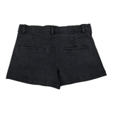 John Richmond Short In Denim Tinta Unita con Stampa per Bambina RGP26122SH NERO JOHN RICHMOND 