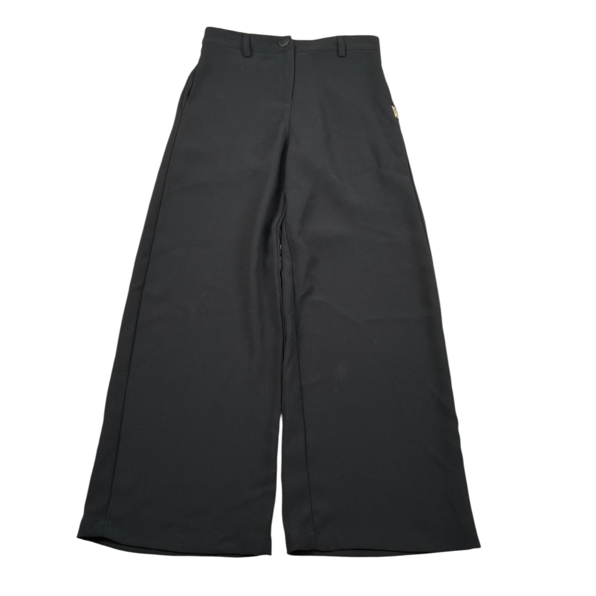 Liu Jo Pantalone Modello A Palazzo tinta unita Nero per Bambina GF3048N NERO LIU JO 