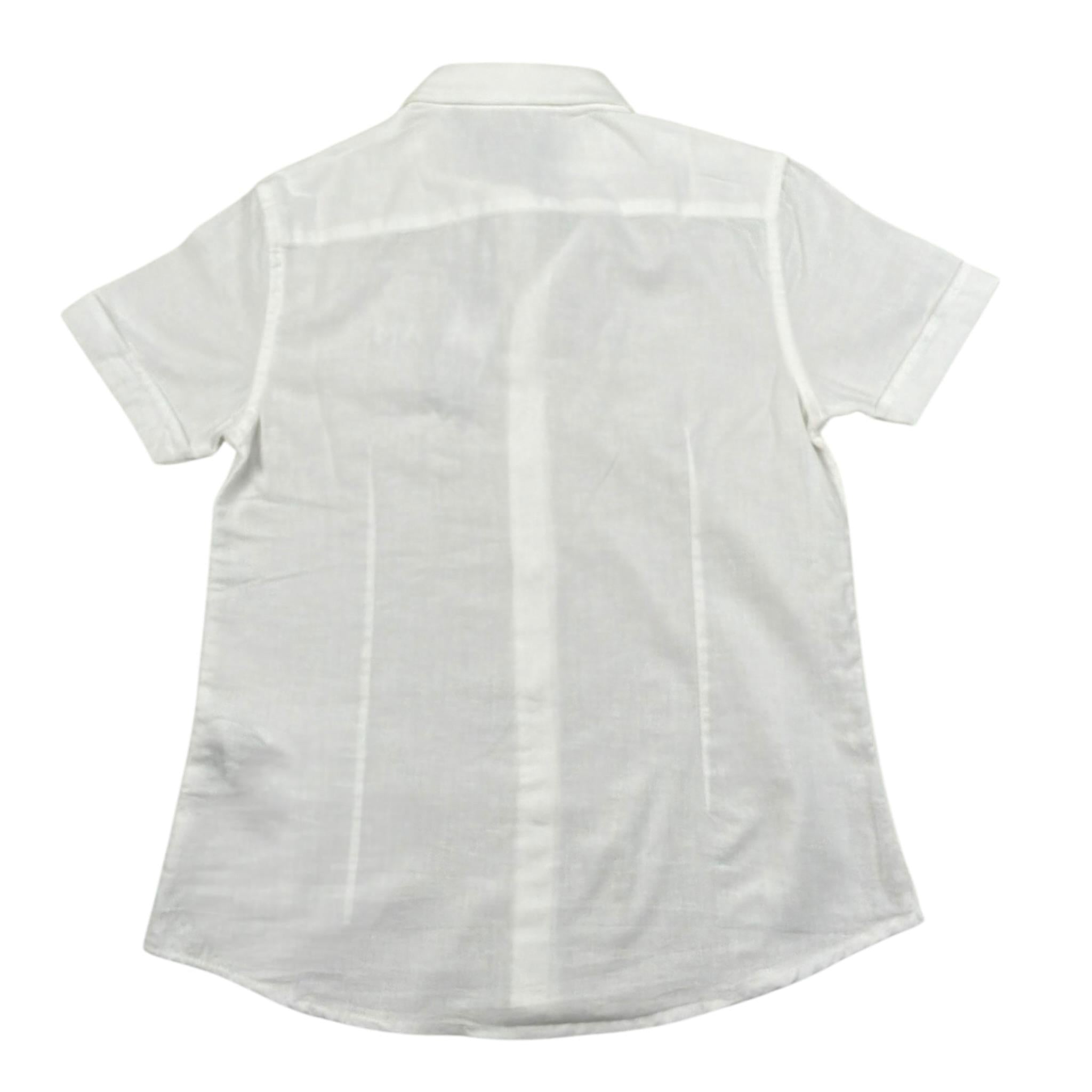 Antony Morato Camicia Mezza Manica Tinta Unita per Bambino MKSS000799 PANNA ANTONY MORATO 