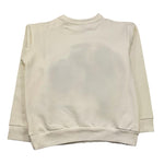 NEVER TOO felpa chiusa gircollo tinta unita con stampa in contrasto Panna per Bambino NT2152NJ PANNA NEVER TOO 