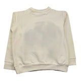 NEVER TOO felpa chiusa gircollo tinta unita con stampa in contrasto Panna per Bambino NT2152NJ PANNA NEVER TOO 