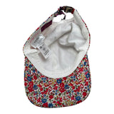 Liberty Cappello Stampa Fantasia Floreale per Bambina CAPL PANNA LIBERTY 