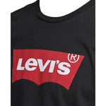 Levi'S T-Shirt Girocollo Tinta Unita con Stampa per Bambino 8E8157X NERO LEVI'S 