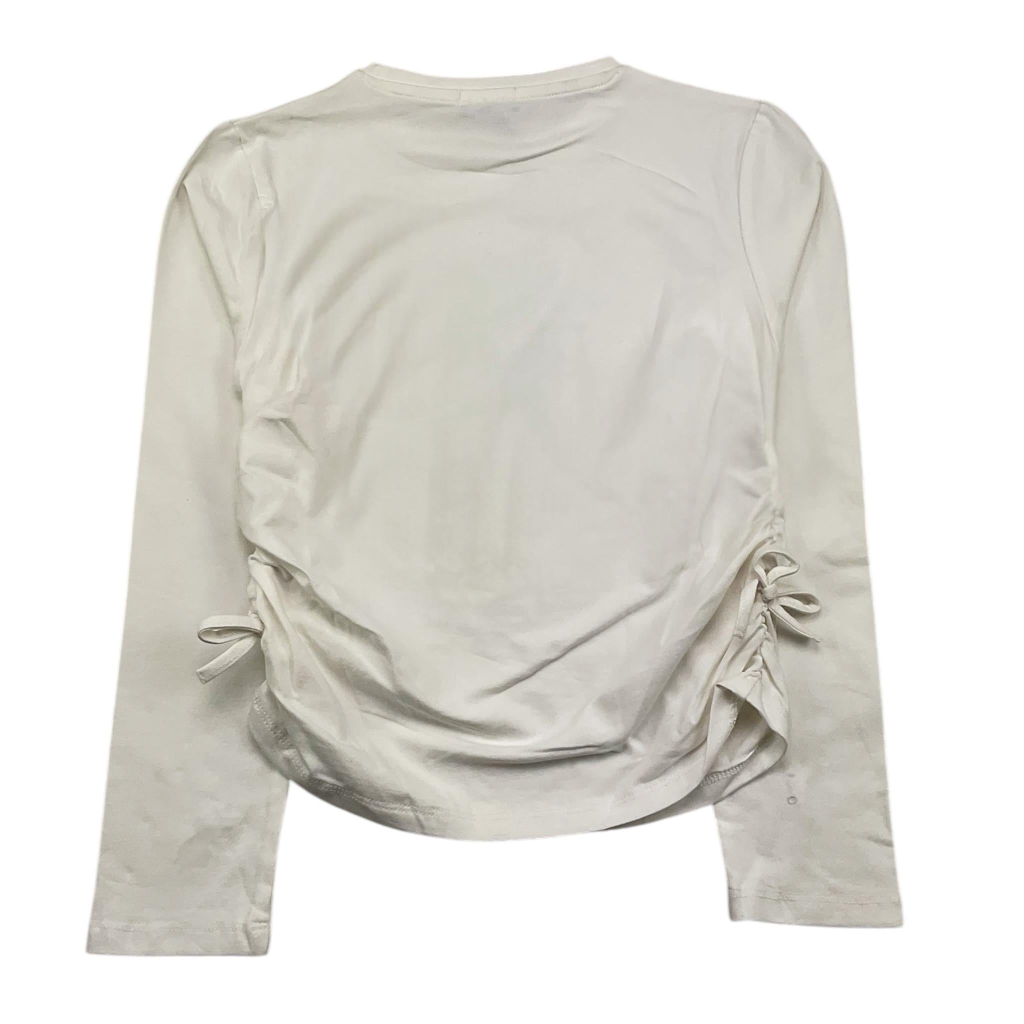 CECYLE shirt girocollo tinta unita con stampa in contrasto Bianco per Bambina BY1904 BIANCO CECYLE 