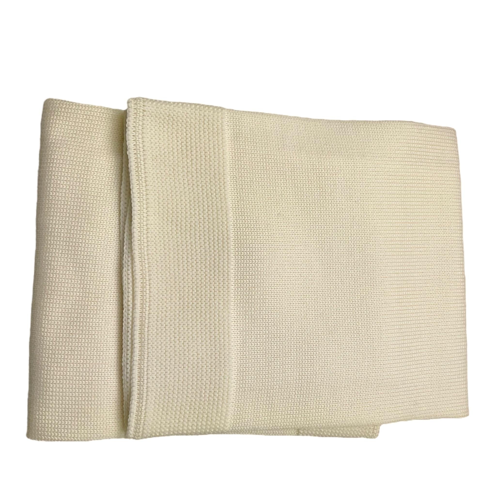 BABY LORD coperta tinta unita con fiocco Panna per Neonata 135 PANNA BABY LORD 