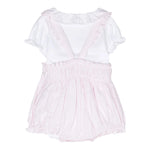 completo 2 pezzi body-salopette TY37010 ROSA TARTINE ET CHOCOLAT 