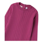 SARABANDA maglia girocollo tinta unita Glicine per Neonata 0A297 GLICINE SARABANDA 