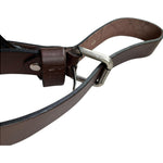 Paolo Pecora Cintura Tinta Unita per Bambino PP4376 MARRONE PAOLO PECORA 