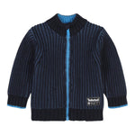 TIMBERLAND felpa con zip tinta unita Blu per Neonato T60266 BLU TIMBERLAND 