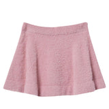 LIU JO gonna tinta unita con elastico in vita Rosa per Bambina MA940 ROSA LIU JO 