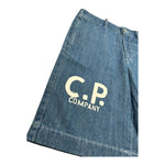 C.P. Company Bermuda Tinta Unita In Denim per Bambino CUQ00AX AZZURRO C.P. COMPANY 