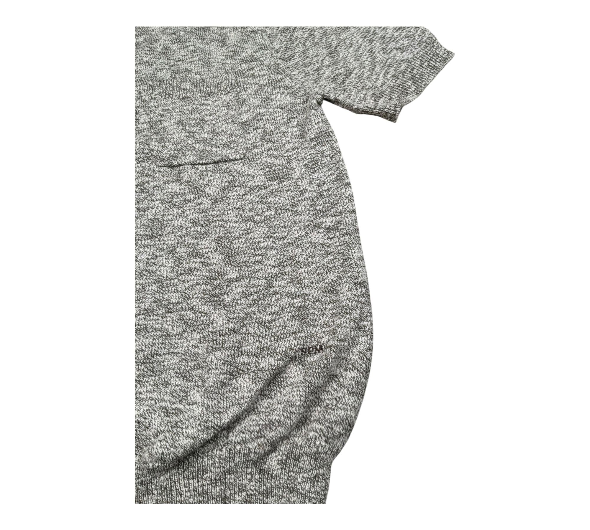 Paolo Pecora T-Shirt In Maglia Tinta Unita con Taschino per Bambino PP4275 VERDE PAOLO PECORA 
