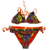 4Giveness Costume 2 Pezzi Triangolo-Mutandina Multifantasia Multicolor Per Bambina