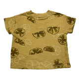 Play Up T-Shirt Girocollo Tinta Unita  Verde Per Neonato