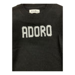 SAINT BARTH maglia girocollo tinta unita con stampa Nero per Bambina PRINCESS NERO SAINT BARTH 