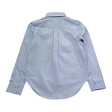 Trussardi Camicia Tinta Unita con Logo per Bambina TGP26035CA AZZURRO TRUSSARDI 