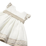 Mayoral Abito Tinta Unita con Stampa per Neonata 1908 BIANCO MAYORAL 