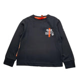 SUNS  shirt girocollo tinta unita con stampa Nero per Bambino TSS5302U NERO SUNS 