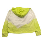 Diadora Felpa Chiusa con Cappucci Asimmetrica per Bambina S4DIJGHS110 VERDE DIADORA 