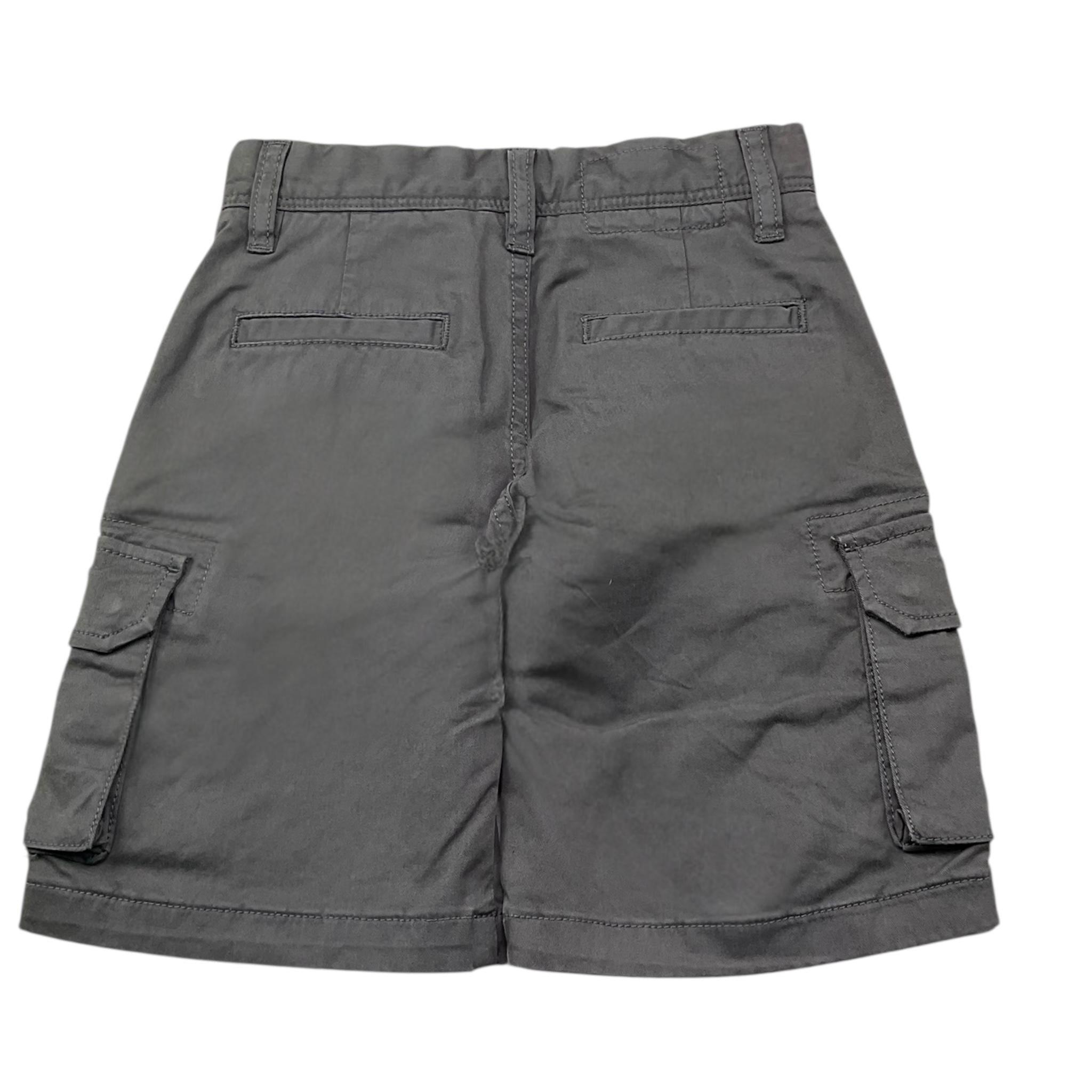 Sun68 Bermuda Tinta Unita con Girovita Regolabile per Bambino CPB35304 GRIGIO SUN68 