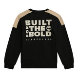 Timberland Felpa Girocollo Tinta Unita con Stampa per Bambino T60076 NERO TIMBERLAND 