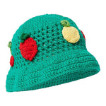 Stella Mccartney Cappello Tinta Unita In Maglia con Applicazioni per Bambino TW0B17 VERDE STELLA McCARTNEY 